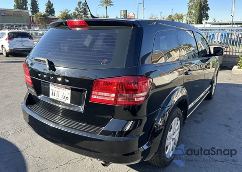 2015 Dodge Journey American Value Pkg из США, поврежденный, VIN 3C4PDCAB7FT614611